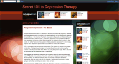 Desktop Screenshot of depression-therapy-101.blogspot.com