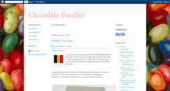 Desktop Screenshot of chocofoodies.blogspot.com
