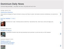 Tablet Screenshot of dominiumdailynews.blogspot.com