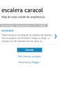 Mobile Screenshot of escaleracaracol.blogspot.com