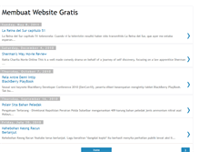 Tablet Screenshot of caramembuatwebsitegratis.blogspot.com