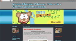 Desktop Screenshot of filia16olsztyn.blogspot.com