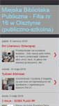 Mobile Screenshot of filia16olsztyn.blogspot.com