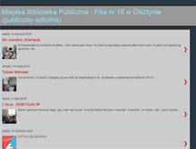 Tablet Screenshot of filia16olsztyn.blogspot.com