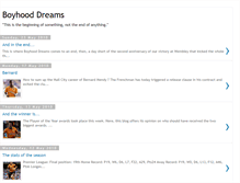 Tablet Screenshot of boyhood-dreams.blogspot.com