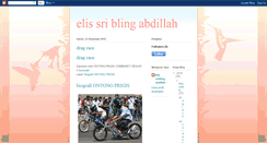 Desktop Screenshot of elissriblingabdillah.blogspot.com