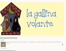 Tablet Screenshot of lagallinavolante.blogspot.com