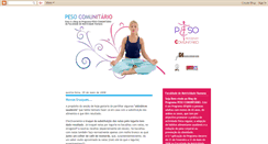 Desktop Screenshot of pesocomunitario.blogspot.com