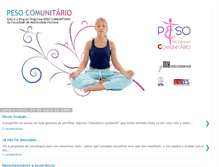 Tablet Screenshot of pesocomunitario.blogspot.com