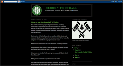 Desktop Screenshot of hebronacademyfootball.blogspot.com