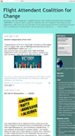 Mobile Screenshot of flightattendantcoalition.blogspot.com