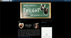 Desktop Screenshot of novelnovicetruitt.blogspot.com