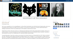 Desktop Screenshot of maxwellappsychology.blogspot.com