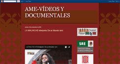 Desktop Screenshot of amevideos.blogspot.com