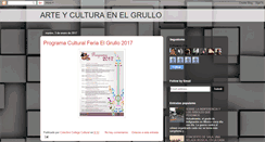 Desktop Screenshot of elgrullocultural.blogspot.com