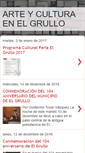 Mobile Screenshot of elgrullocultural.blogspot.com
