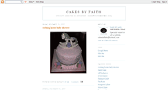 Desktop Screenshot of cakesbyfaith.blogspot.com