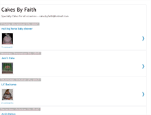 Tablet Screenshot of cakesbyfaith.blogspot.com
