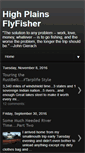 Mobile Screenshot of highplainsflyfisher.blogspot.com