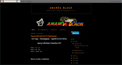 Desktop Screenshot of amandasracingjournal.blogspot.com