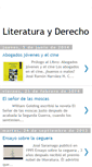Mobile Screenshot of literaturayderecho.blogspot.com