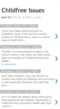 Mobile Screenshot of childfreeissues.blogspot.com