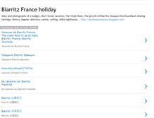 Tablet Screenshot of biarritzfrance.blogspot.com