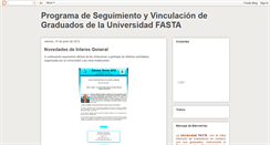 Desktop Screenshot of graduadosufasta.blogspot.com