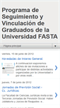 Mobile Screenshot of graduadosufasta.blogspot.com
