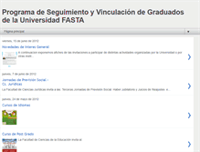 Tablet Screenshot of graduadosufasta.blogspot.com