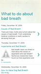 Mobile Screenshot of breathsmell.blogspot.com