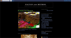 Desktop Screenshot of faltan100metros.blogspot.com