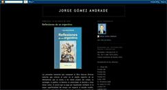 Desktop Screenshot of jorgegomezandrade.blogspot.com