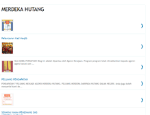 Tablet Screenshot of merdekahutang.blogspot.com