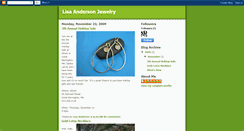 Desktop Screenshot of lisaandersonjewelry.blogspot.com