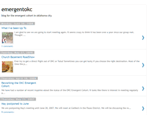 Tablet Screenshot of emergentokc.blogspot.com