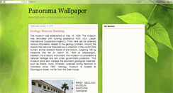 Desktop Screenshot of panoramawallpaper.blogspot.com