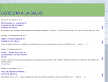 Tablet Screenshot of derechosalasaluddiversumexico.blogspot.com