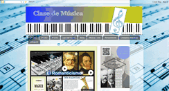 Desktop Screenshot of laprofedemusica.blogspot.com