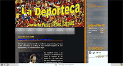 Desktop Screenshot of ladeporteca.blogspot.com