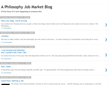 Tablet Screenshot of philosophyjobmarket.blogspot.com