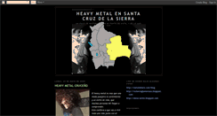 Desktop Screenshot of heavymetalensantacruz.blogspot.com