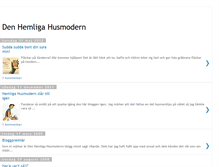 Tablet Screenshot of denhemligahusmodern.blogspot.com