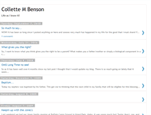 Tablet Screenshot of cocobensons.blogspot.com