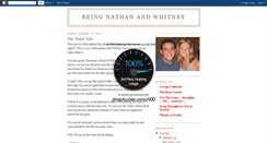 Desktop Screenshot of beingnathanandwhitney.blogspot.com