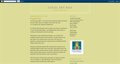 Desktop Screenshot of localartrag.blogspot.com