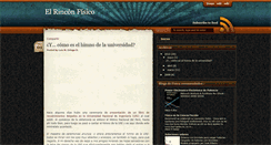 Desktop Screenshot of elrinconfisico.blogspot.com