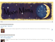 Tablet Screenshot of mamainthemoon.blogspot.com
