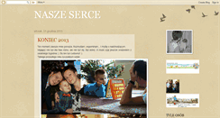 Desktop Screenshot of naszeserce-juliusz.blogspot.com