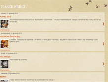 Tablet Screenshot of naszeserce-juliusz.blogspot.com